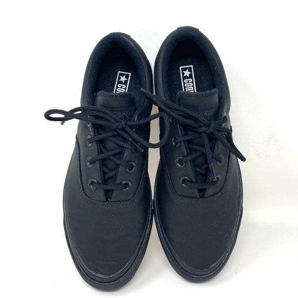 Converse SKID GRIP CVO Casual Leather Low Top Black Shoes Women Size 6.5 168914C - Picture 8 of 11